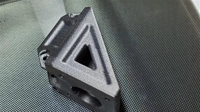 Black CoexNylex™ Glass filled Nylon coex3d