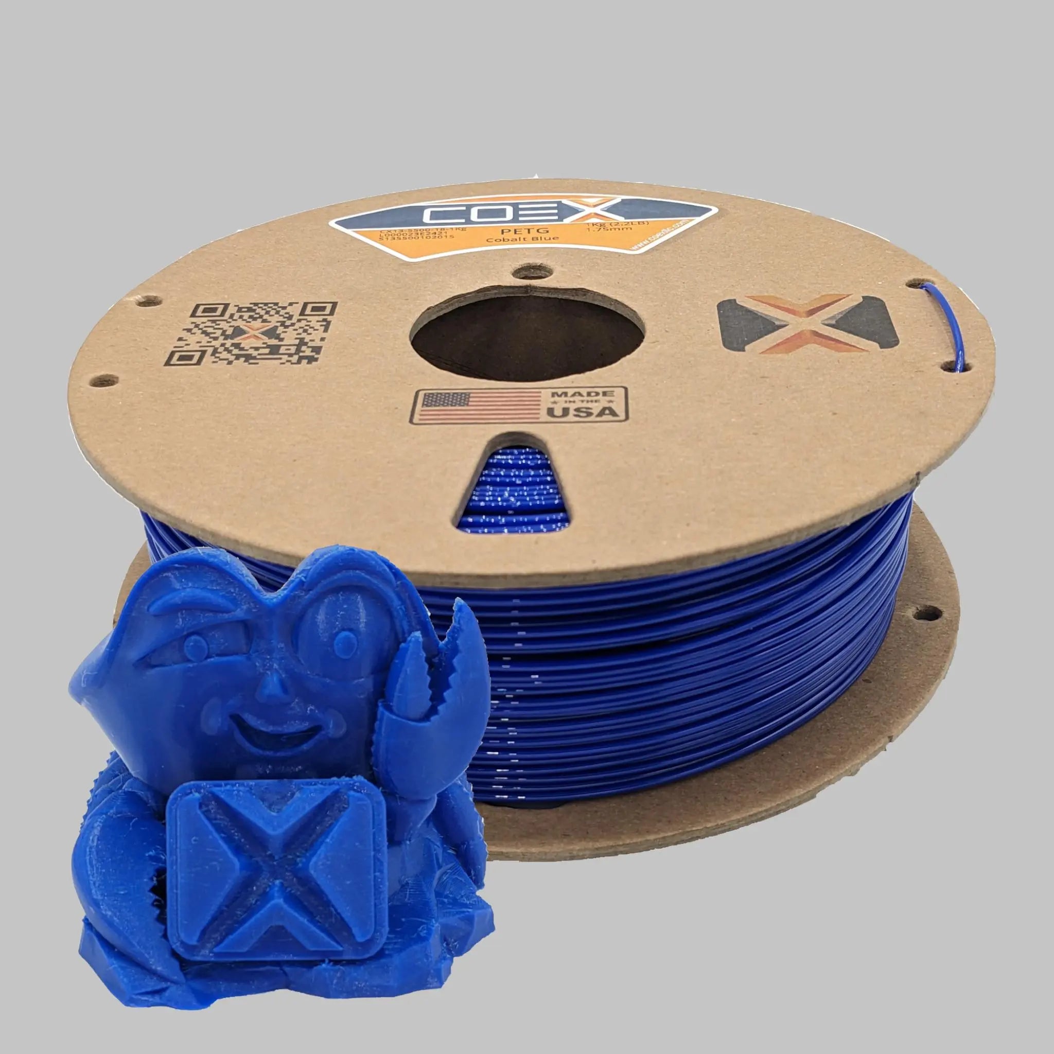 Blue PETG Filament 1.75mm