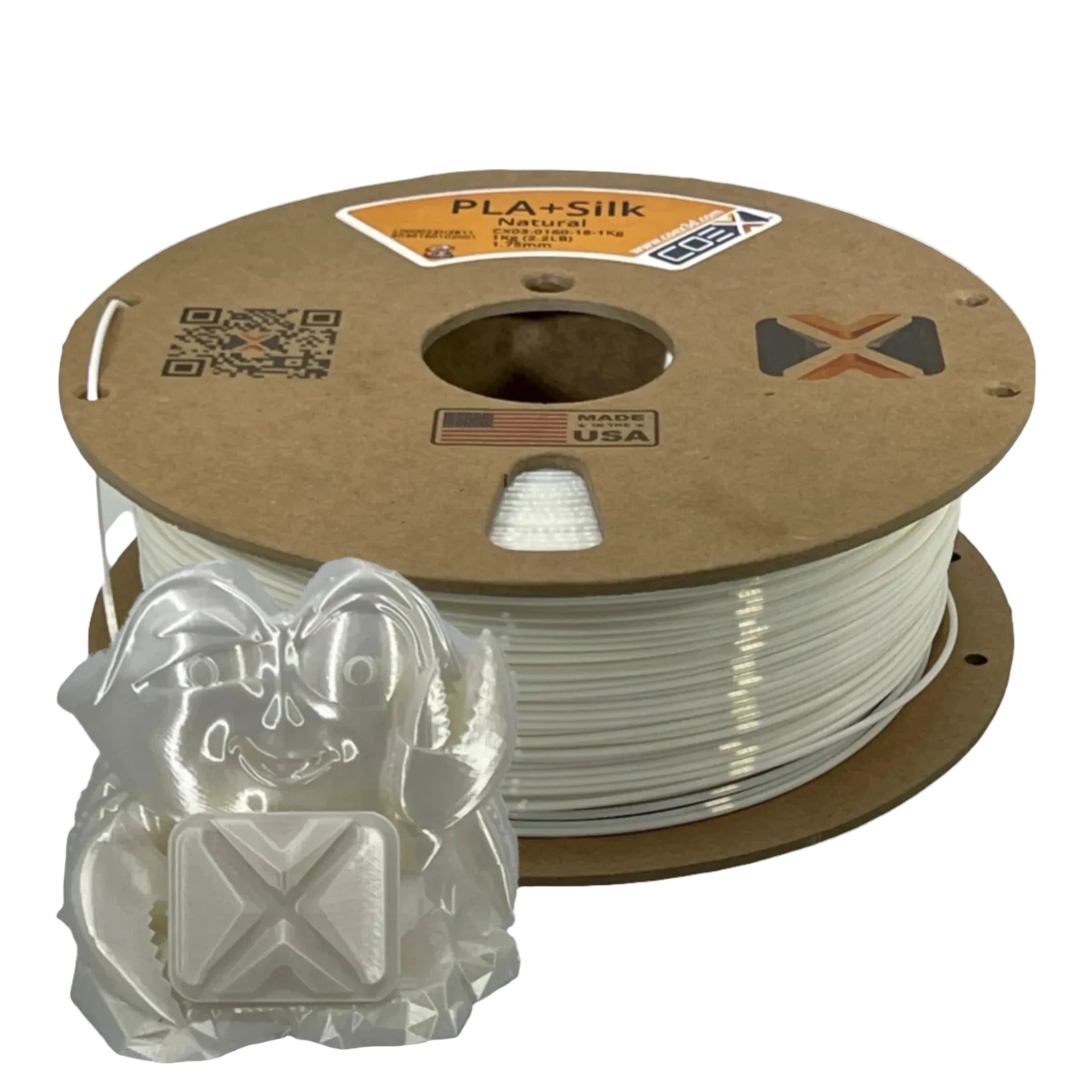 Frost White PLA+Silk coex3d