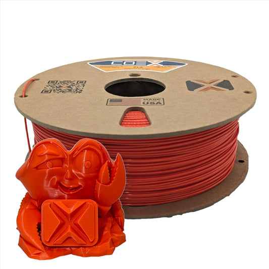 Inferno Orange PLA COEX 3D