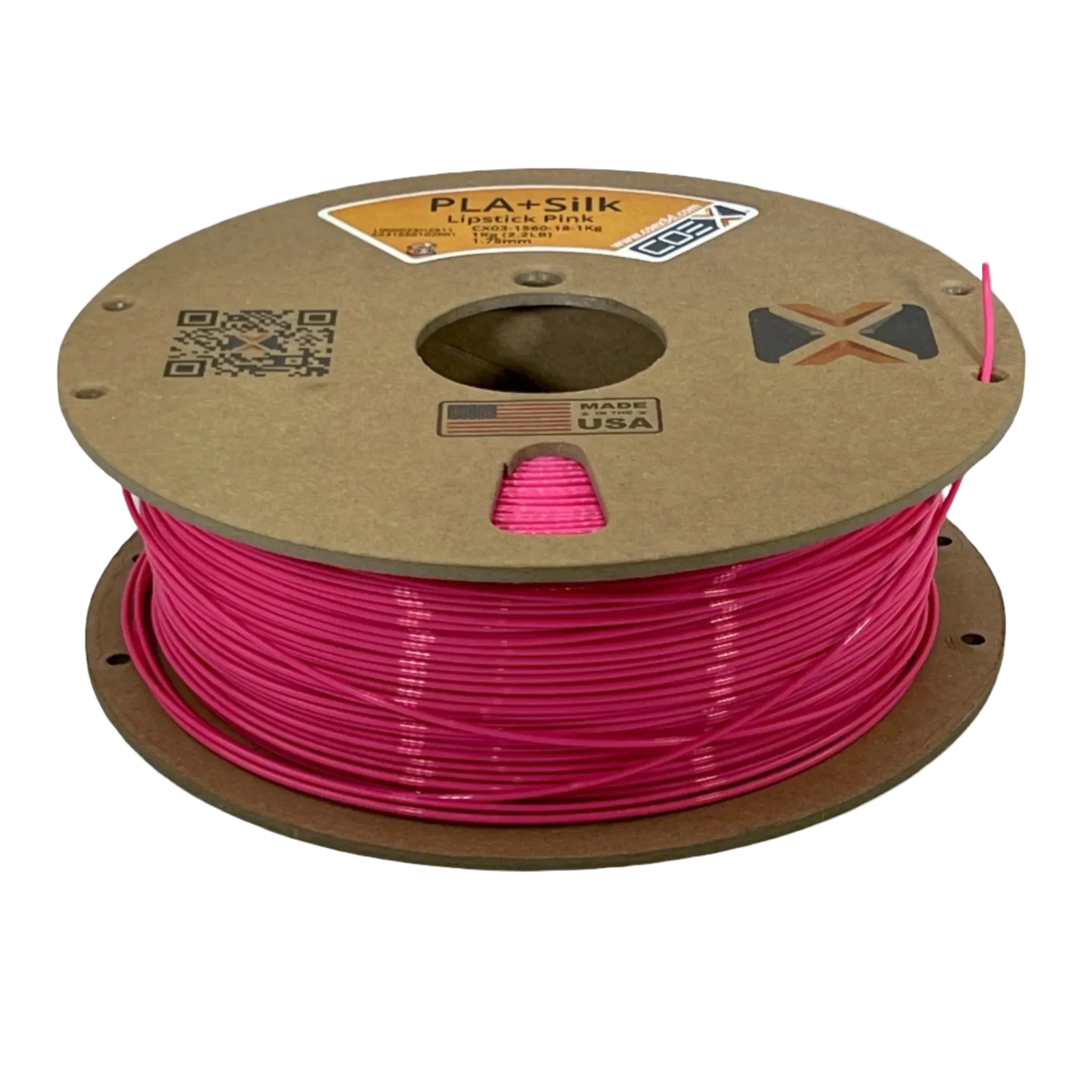 Lipstick Pink PLA+Silk coex3d