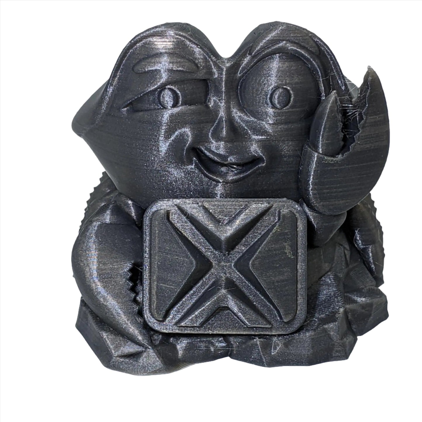 Metallic Gunmetal Silver PLA COEX 3D