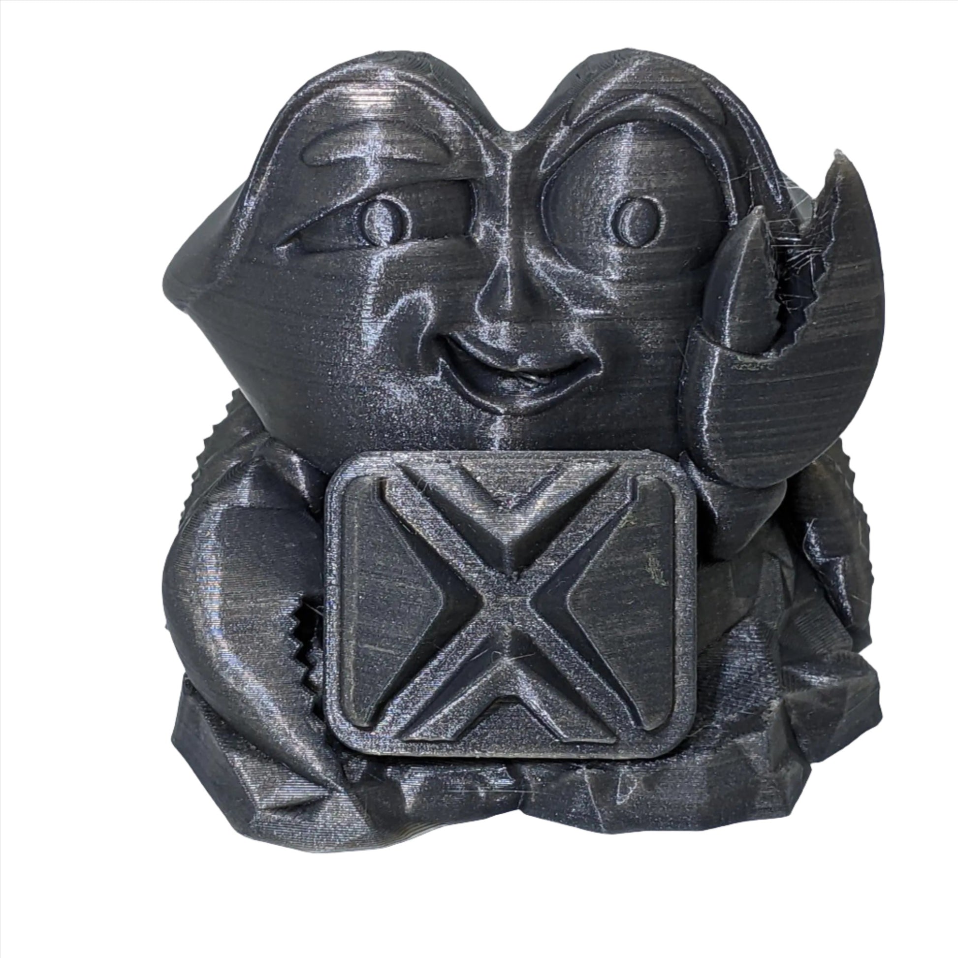 Metallic Gunmetal Silver PLA COEX 3D