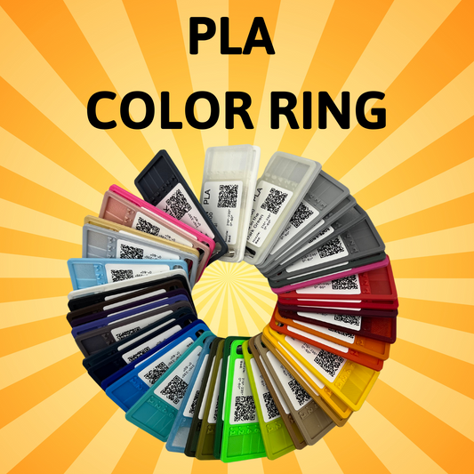 PLA Color Sample Keyring - COEX 3D