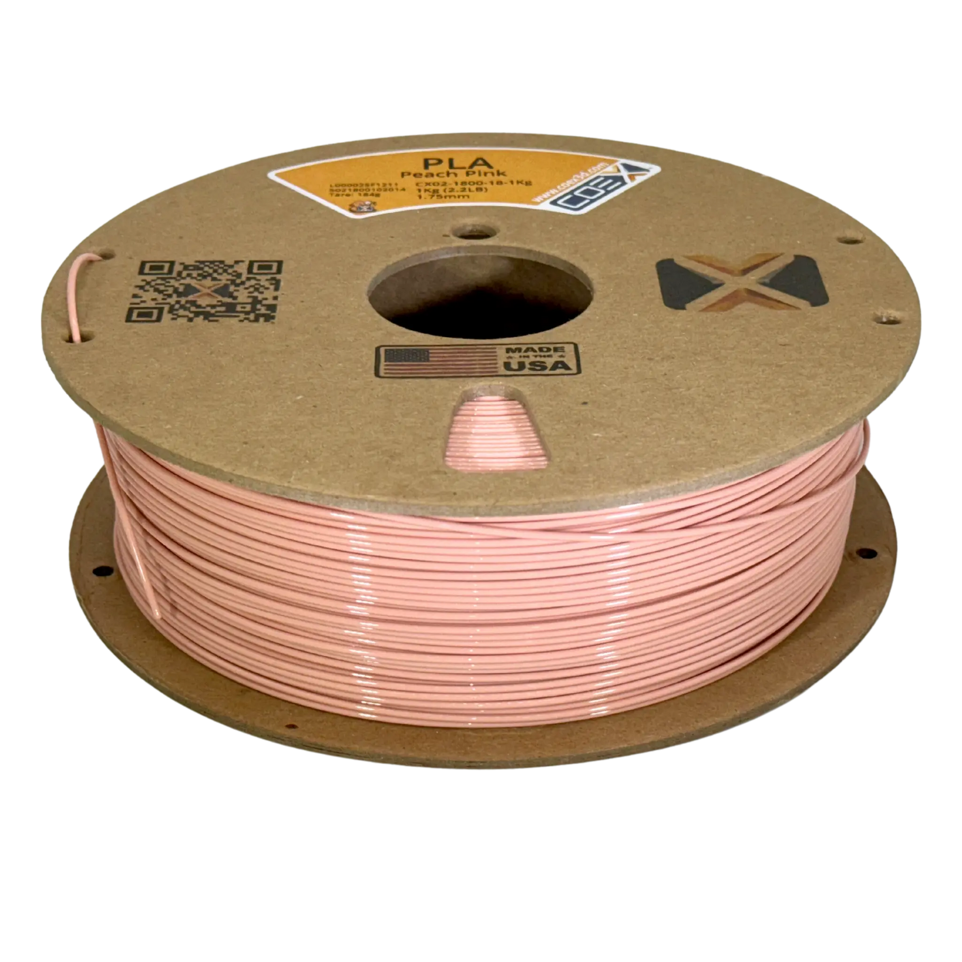 Peach Pink PLA COEX 3D
