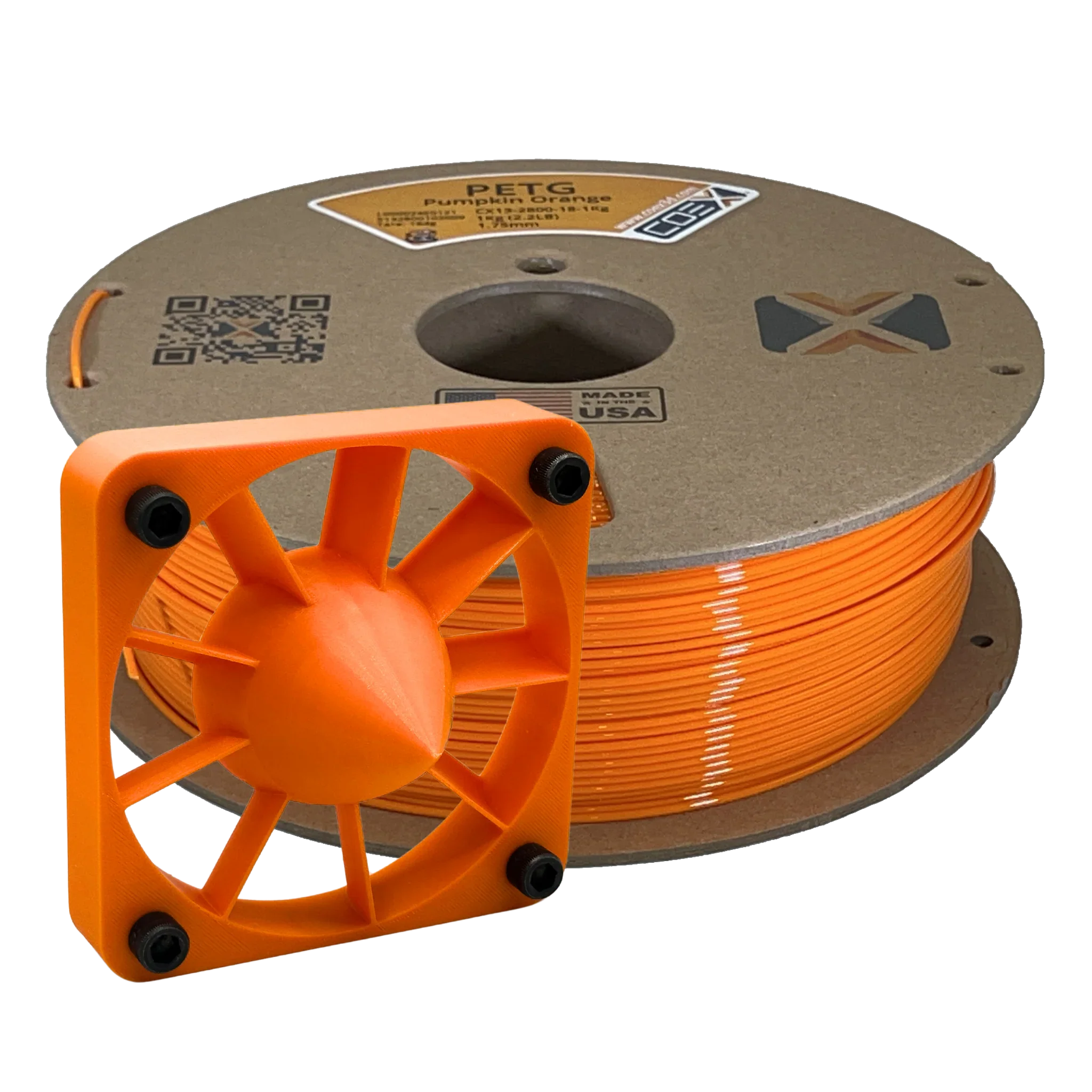 Pumpkin Orange PETG - COEX 3D