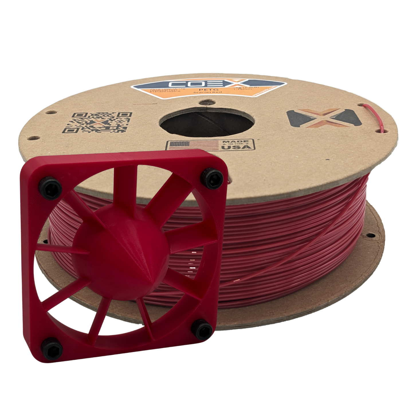 Scarlet Red PETG - COEX 3D