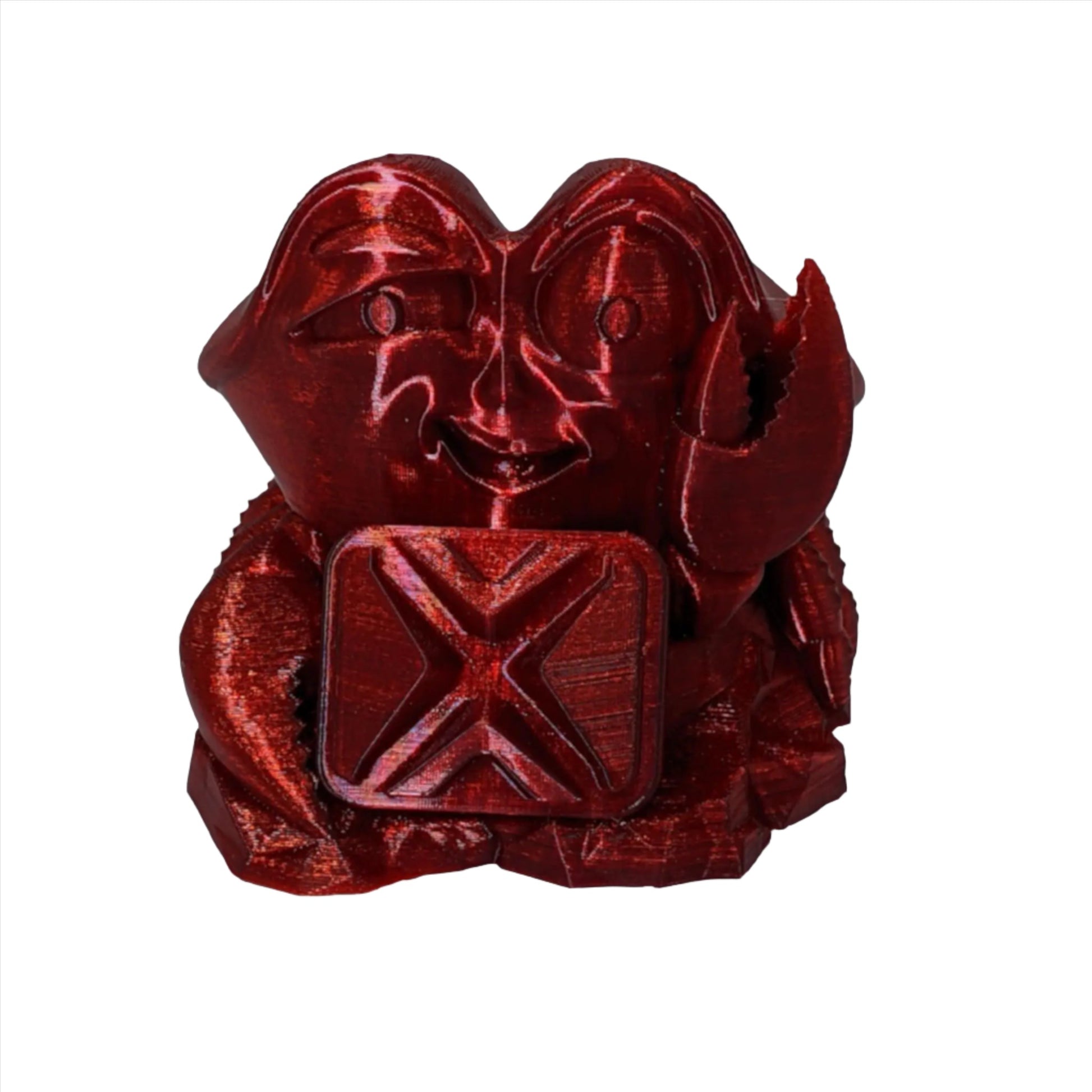 Translucent Blood Red PLA coex3d
