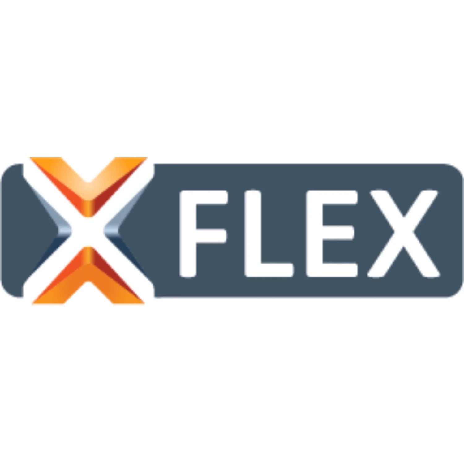 Coex Flex 3D printer filament logo with bold orange X and FLEX text on dark background