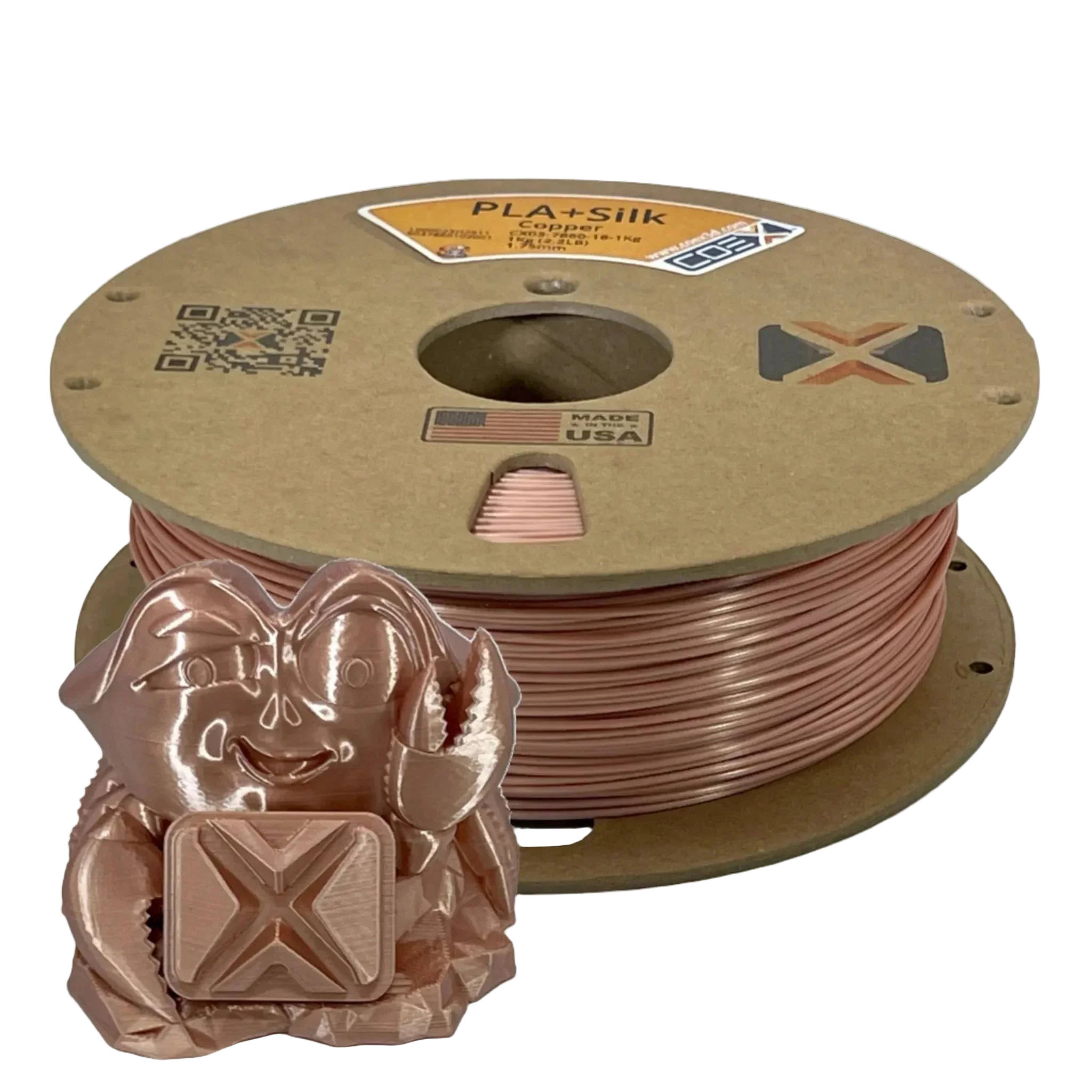 Copper PLA+Silk coex3d