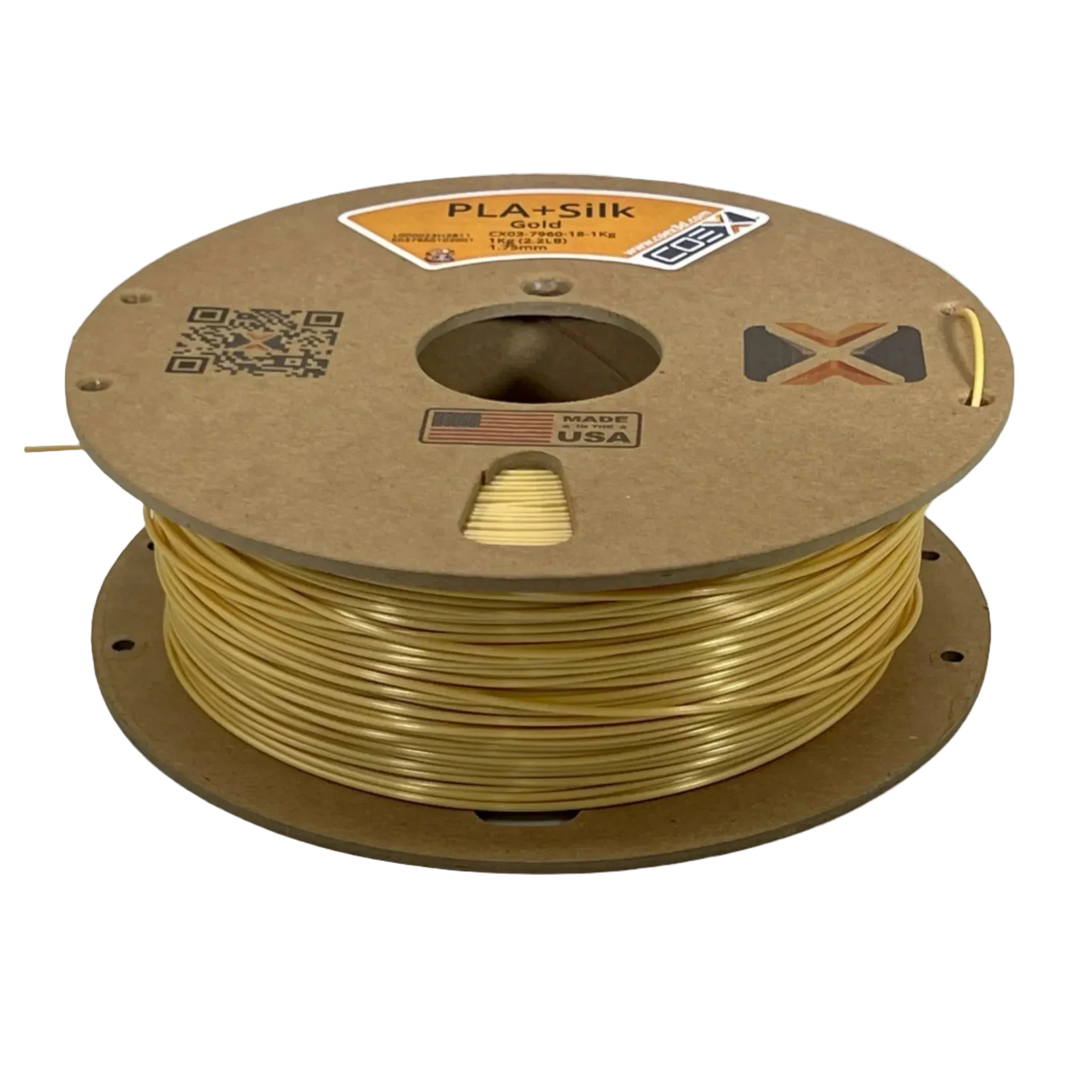 Gold PLA+Silk coex3d