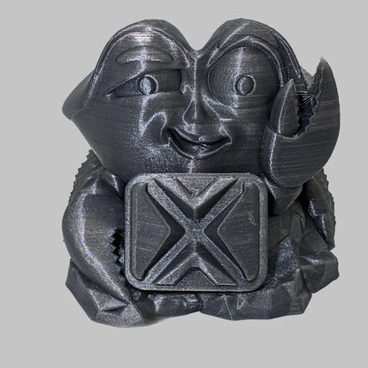 Metallic Gunmetal Silver PLA COEX 3D