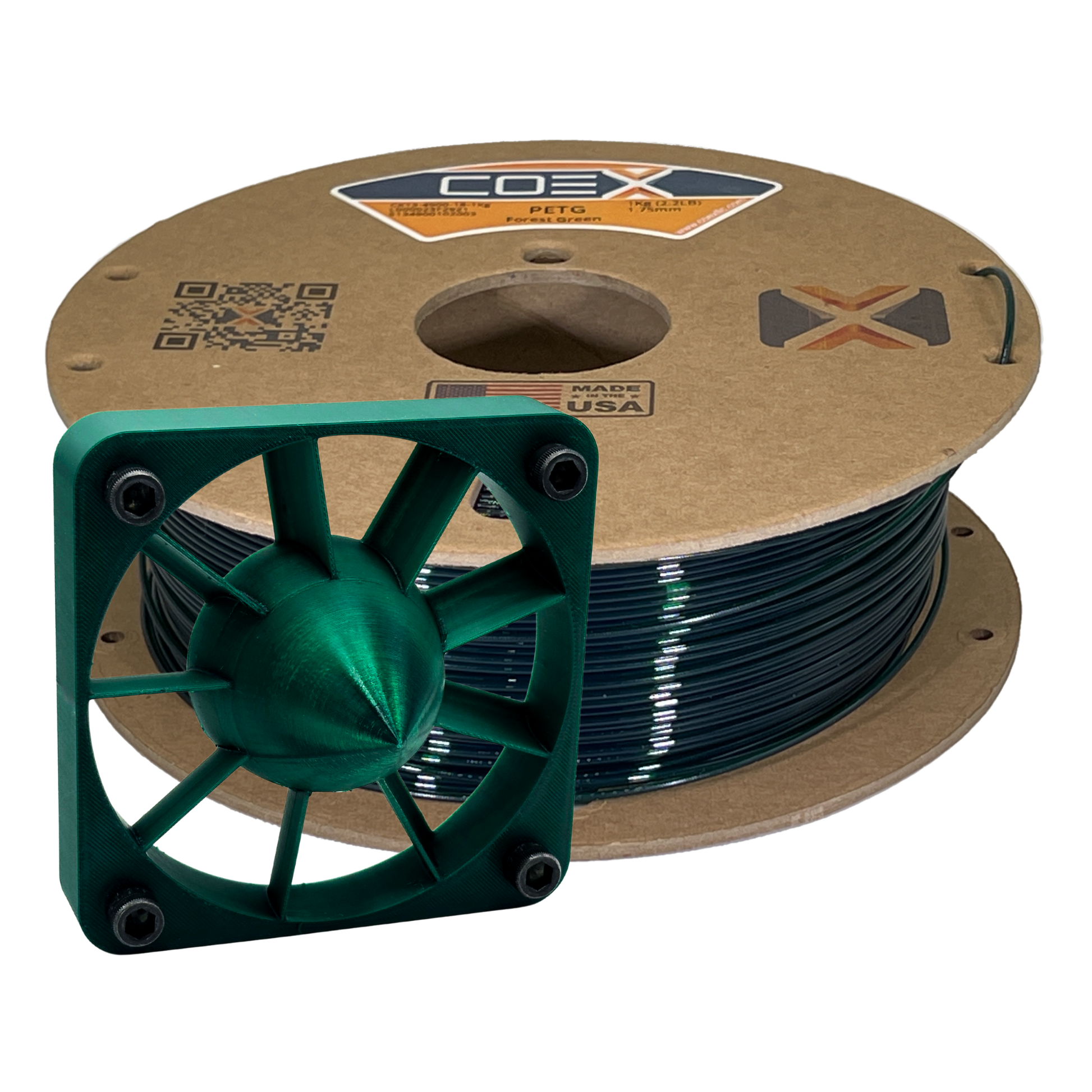Forest Green PETG - COEX 3D