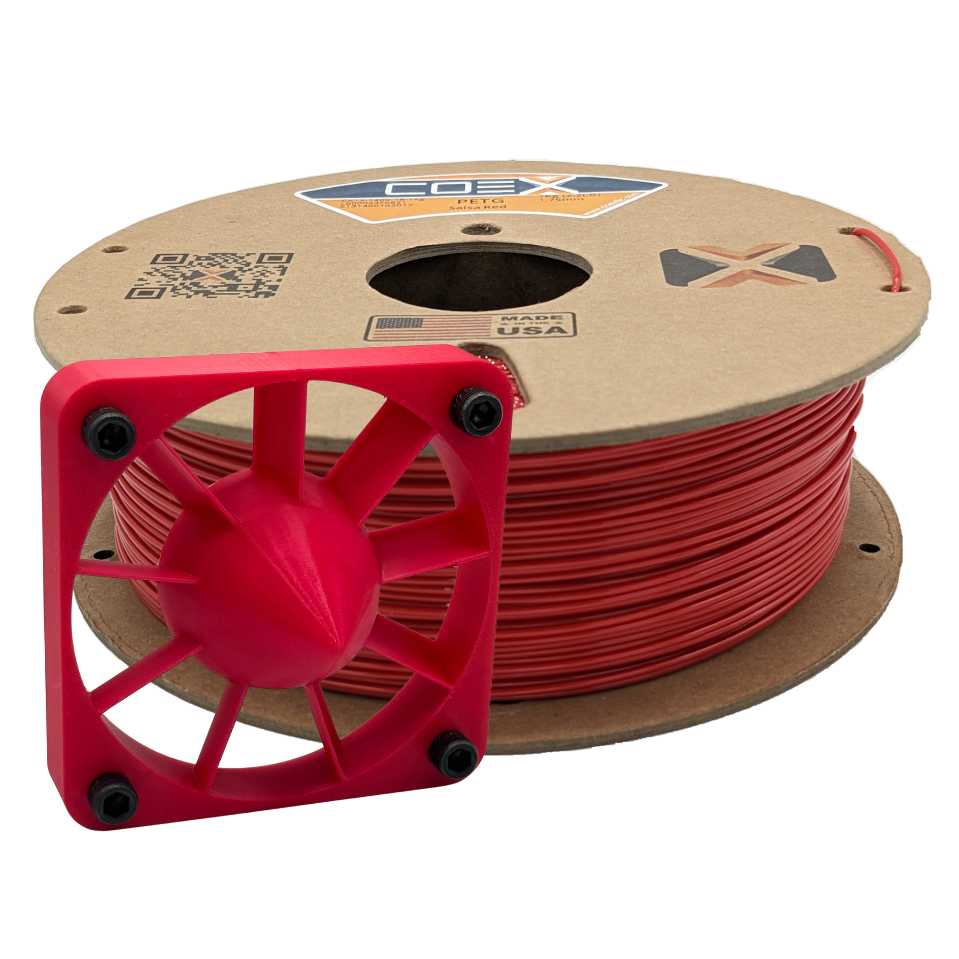 Salsa Red PETG - COEX 3D